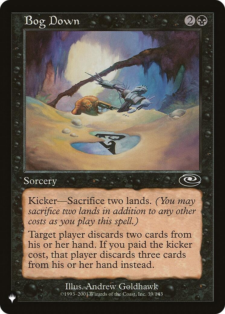 Bog Down (39) [LIST] - MTG Single