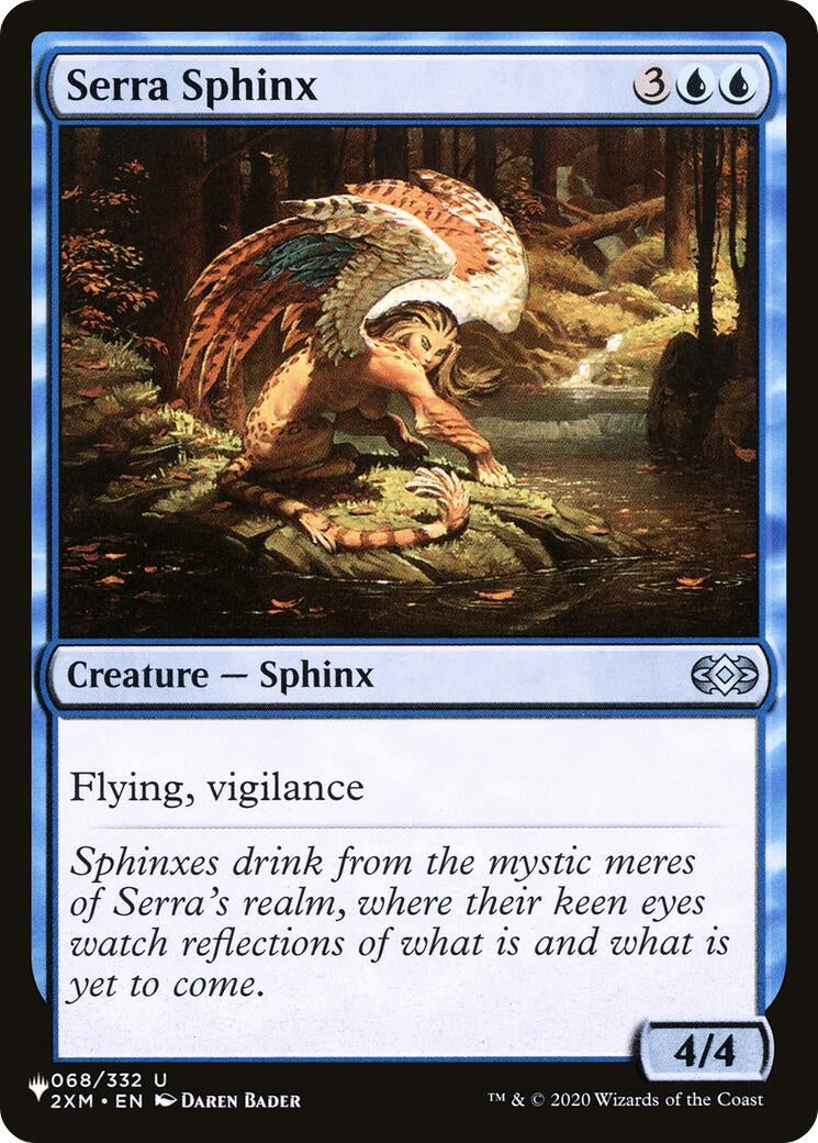 Serra Sphinx (68) [LIST] - MTG Single