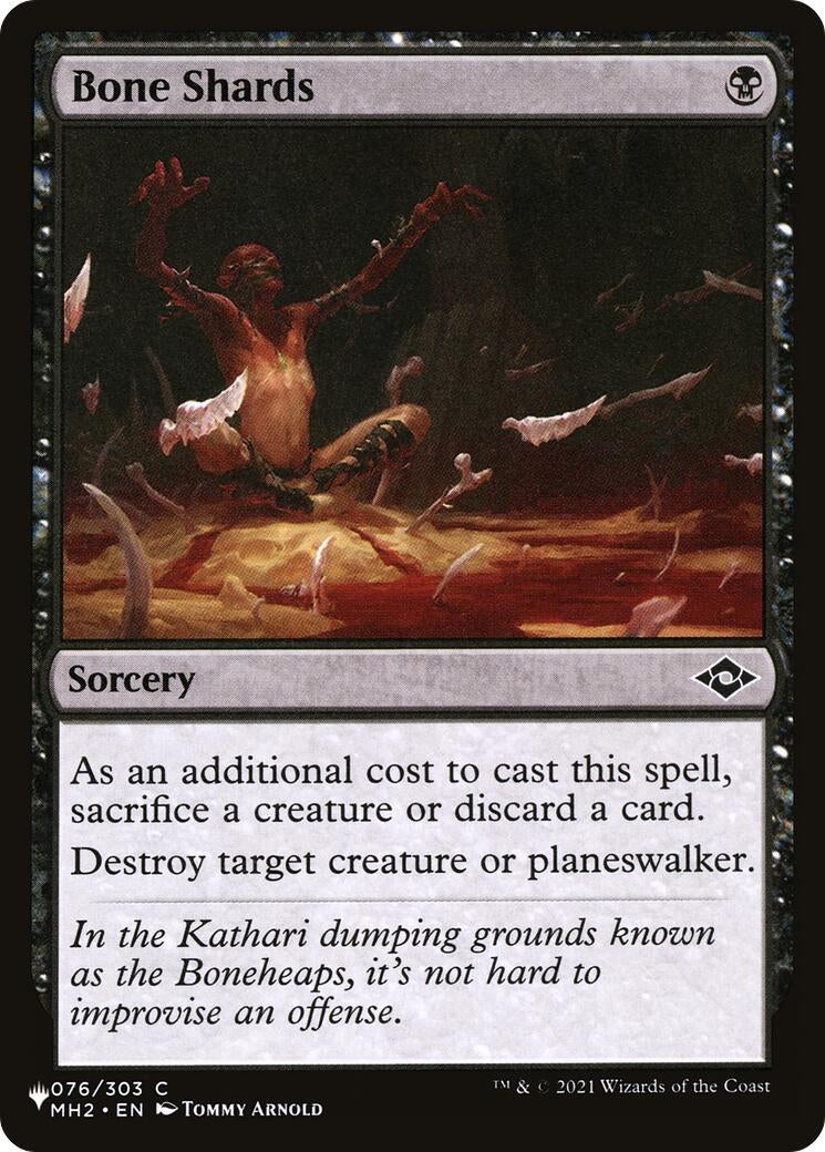 Bone Shards (76) [LIST] - MTG Single