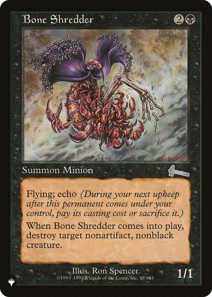 Bone Shredder (49) [LIST] - MTG Single