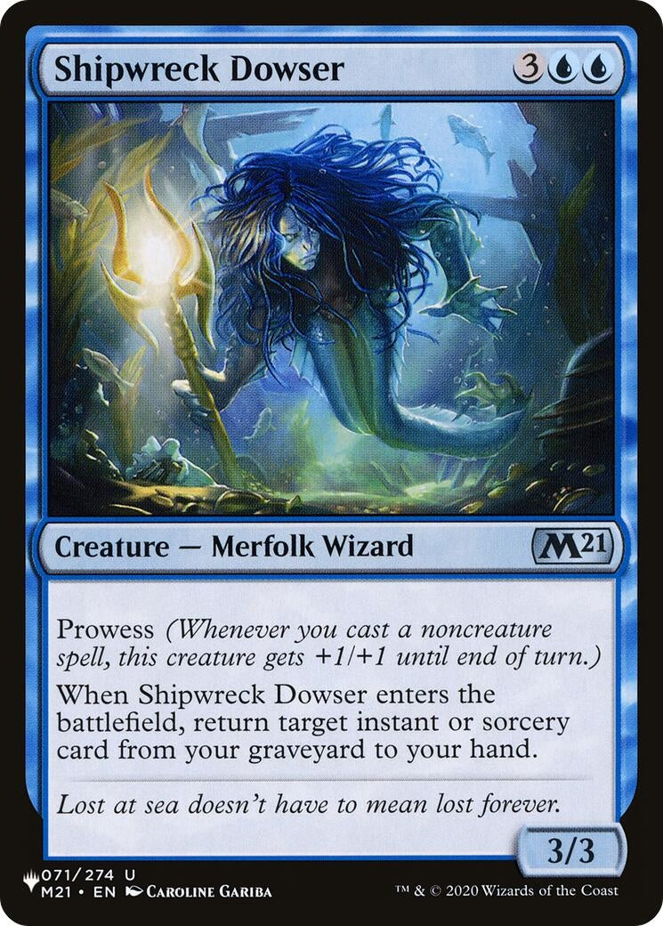Shipwreck Dowser (71) [LIST] - MTG Single