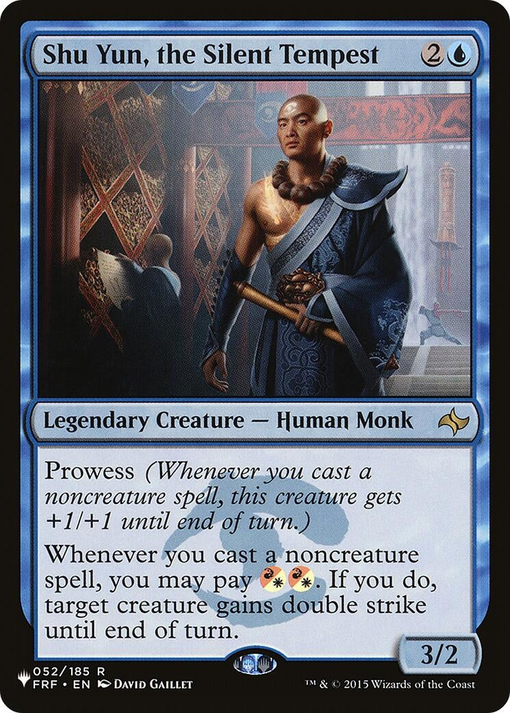 Shu Yun the Silent Tempest (52) [LIST] - MTG Single