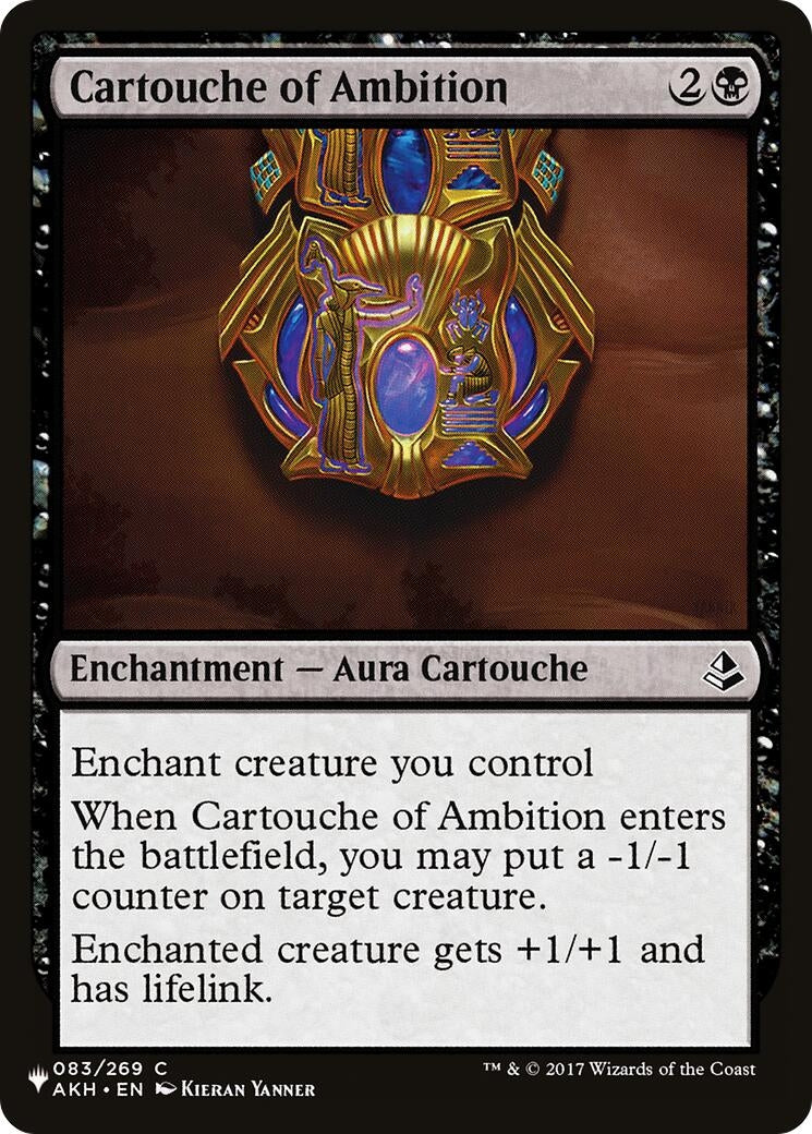 Cartouche of Ambition (83) [LIST] - MTG Single
