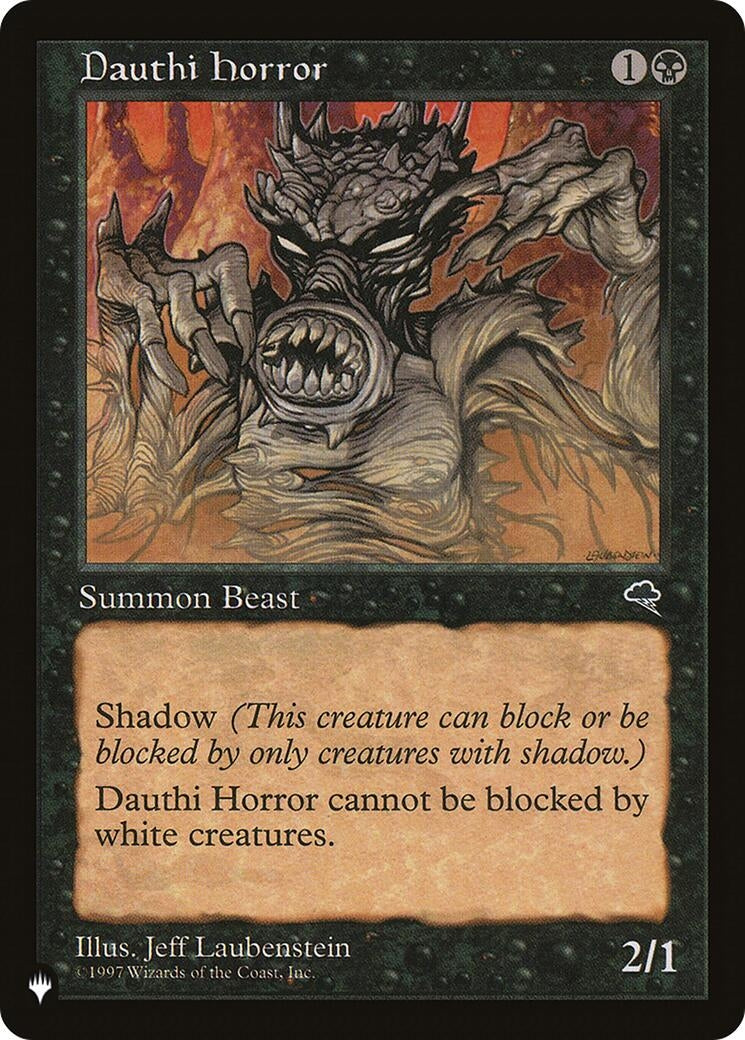 Dauthi Horror (122) [LIST] - MTG Single