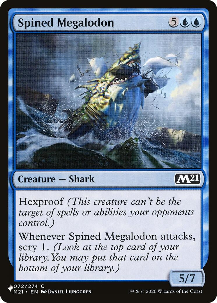 Spined Megalodon (72) [LIST] - MTG Single