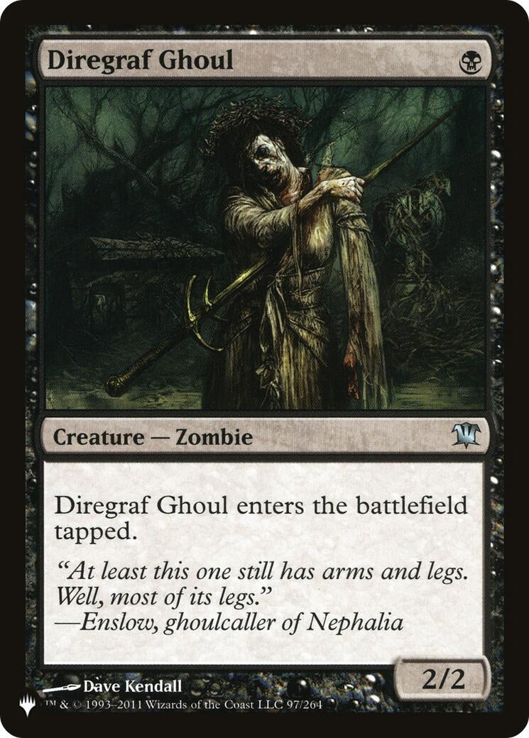 Diregraf Ghoul (97) [LIST] - MTG Single