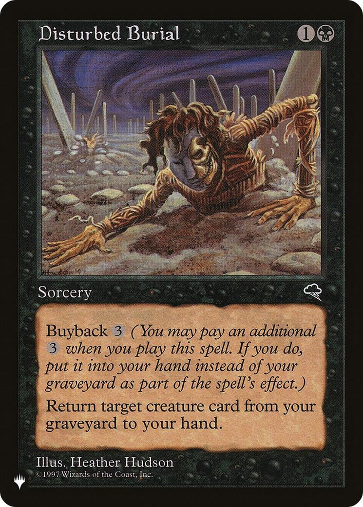 Disturbed Burial (129) [LIST] - MTG Single
