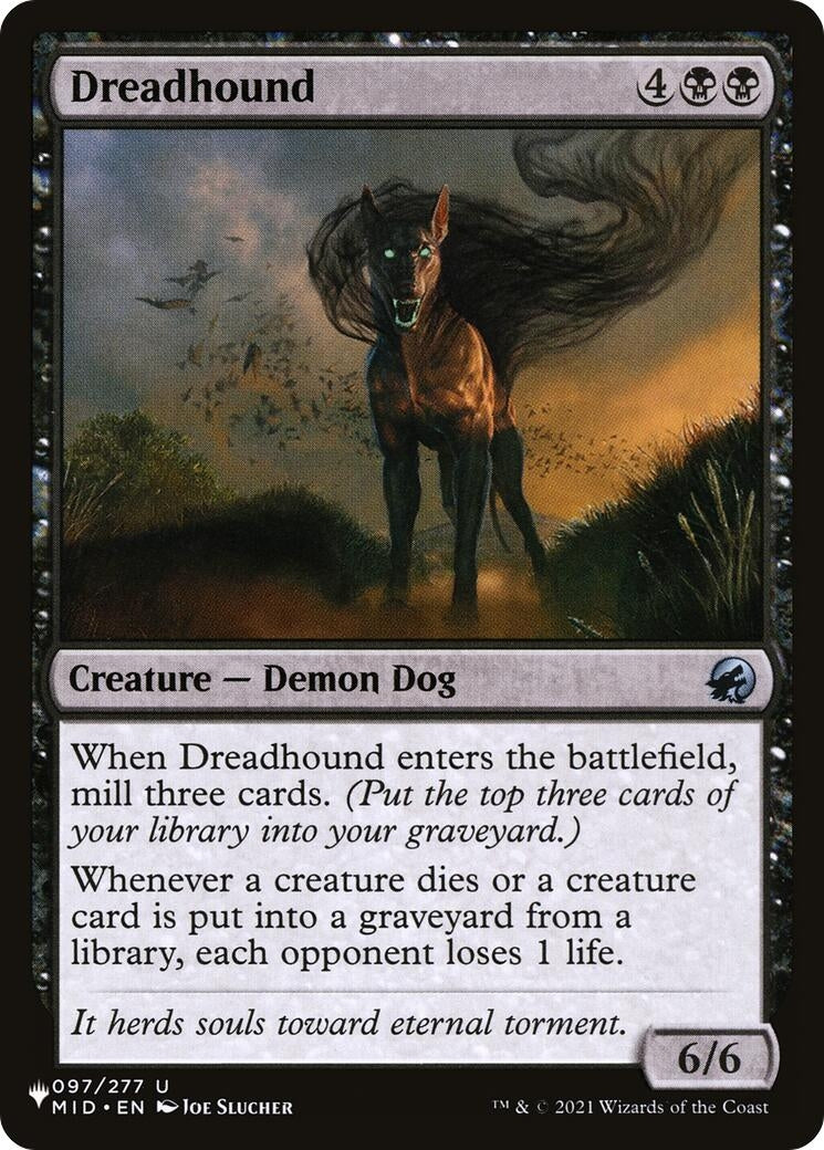 Dreadhound (97) [LIST] - MTG Single