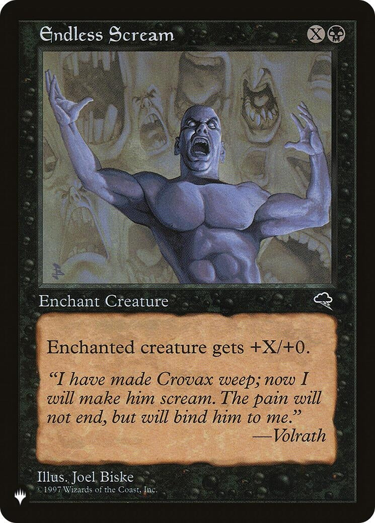 Endless Scream (132) [LIST] - MTG Single