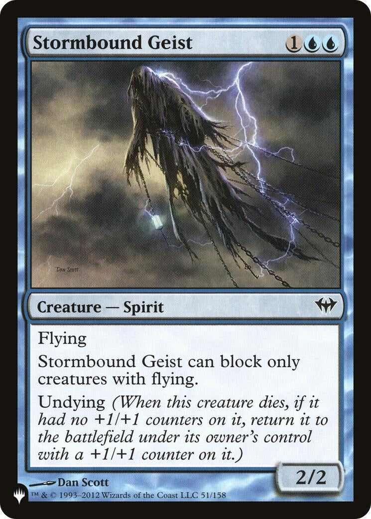 Stormbound Geist (51) [LIST] - MTG Single