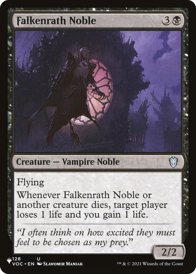 Falkenrath Noble (128) [LIST] - MTG Single