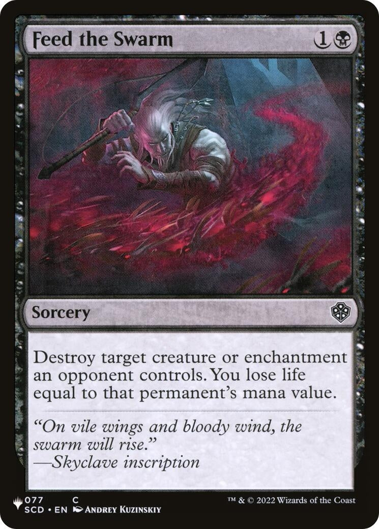 Feed the Swarm (77) [LIST] - MTG Single