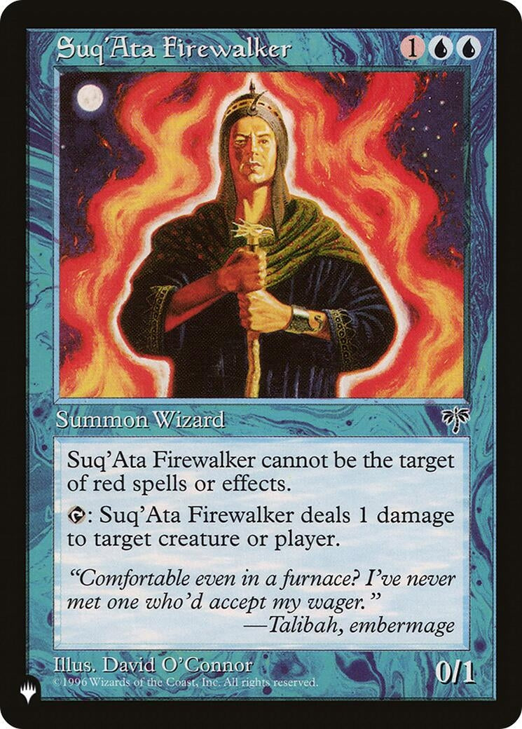 Suq’Ata Firewalker [LIST] - MTG Single