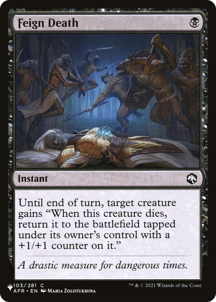 Feign Death (103) [LIST] - MTG Single