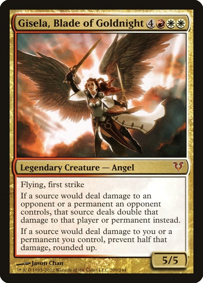 Gisela Blade of Goldnight (209) [AVR] - MTG Single