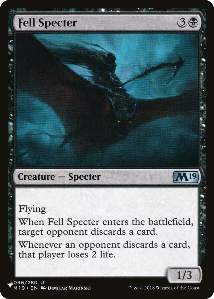 Fell Specter (96) [LIST] - MTG Single
