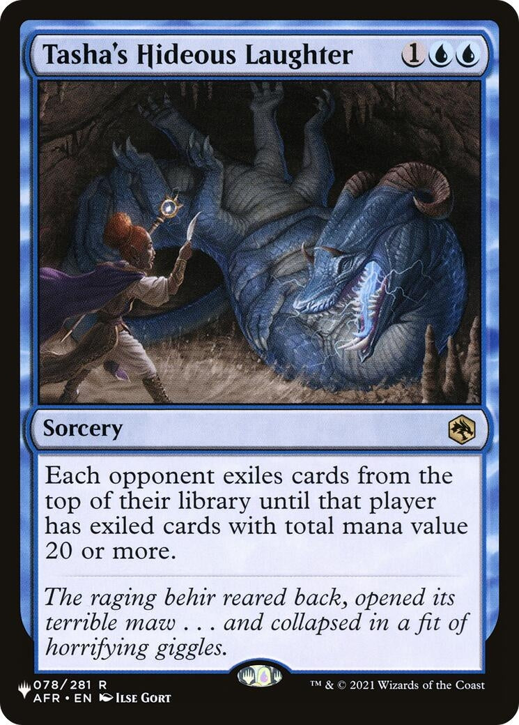 Tasha’s Hideous Laughter (78) [LIST] - MTG Single