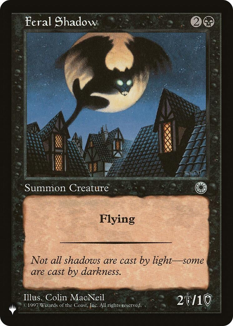 Feral Shadow [LIST] - MTG Single
