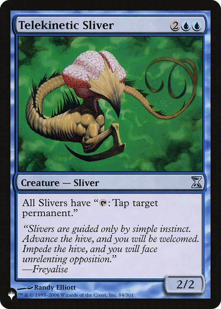 Telekinetic Sliver (84) [LIST] - MTG Single