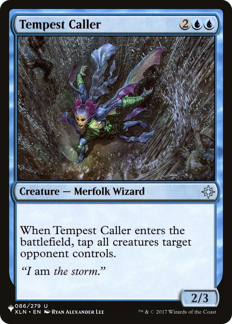Tempest Caller (86) [LIST] - MTG Single