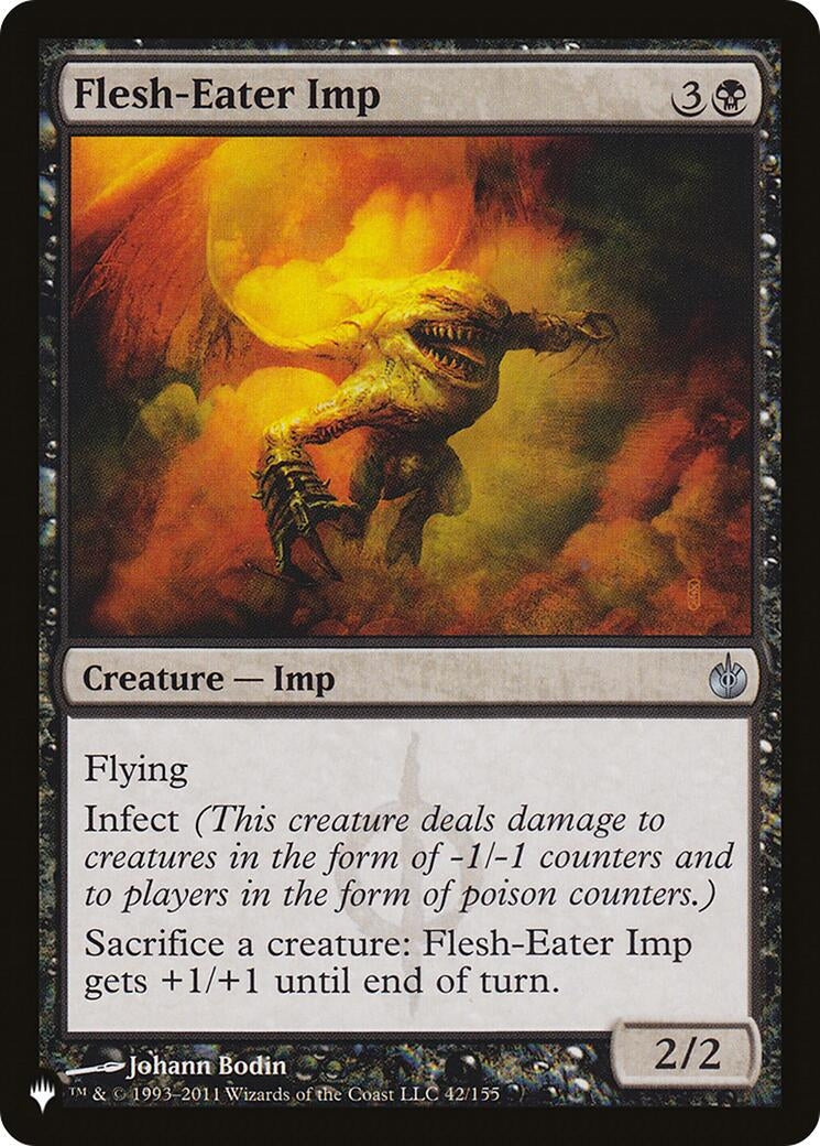 Flesh-Eater Imp (42) [LIST] - MTG Single