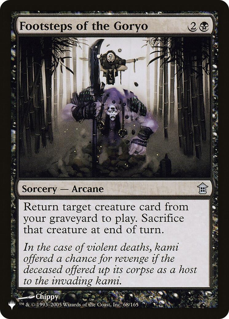 Footsteps of the Goryo (68) [LIST] - MTG Single