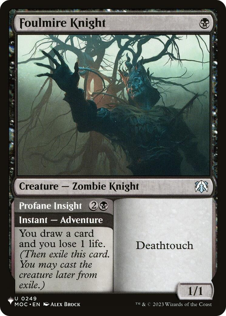 Foulmire Knight (MOC) (249) [LIST] - MTG Single