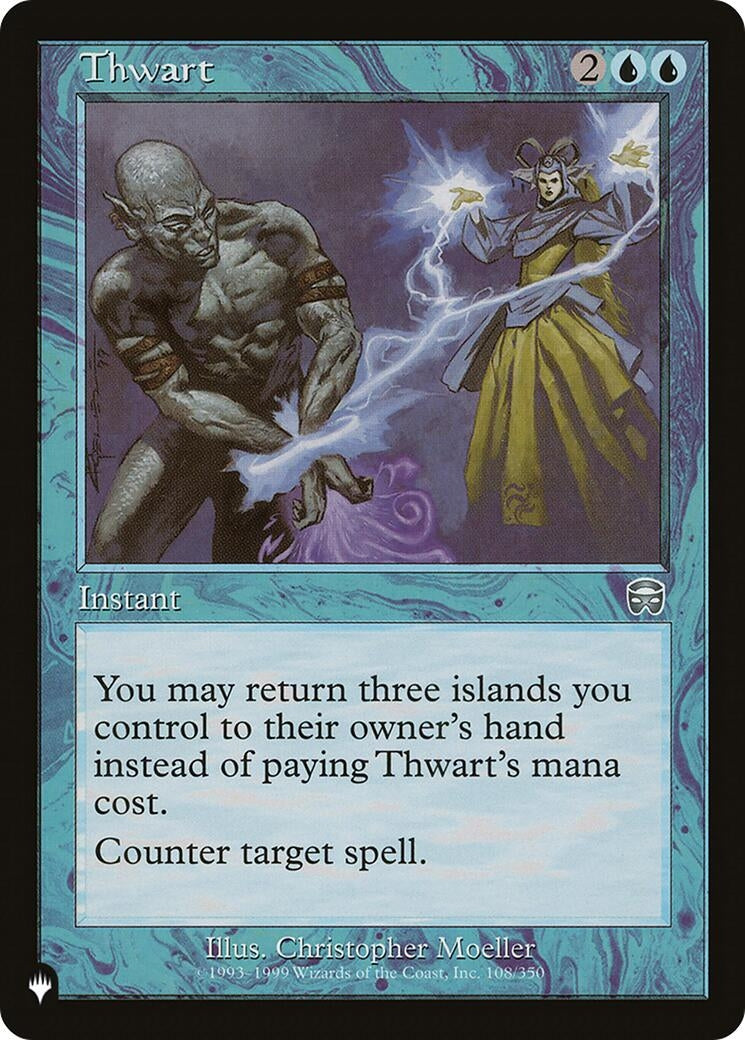 Thwart (108) [LIST] - MTG Single