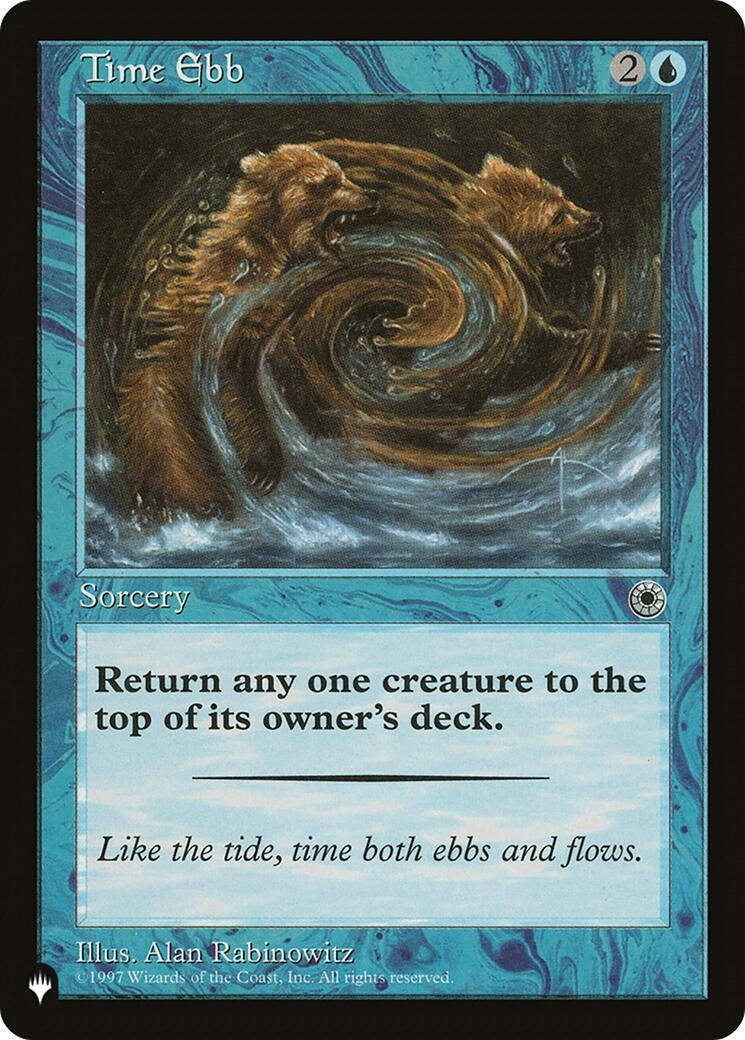 Time Ebb [LIST] - MTG Single