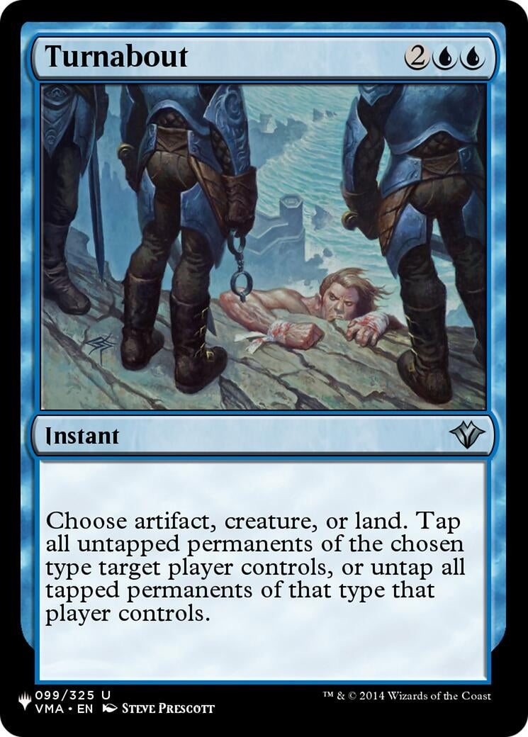 Turnabout (99) [LIST] - MTG Single
