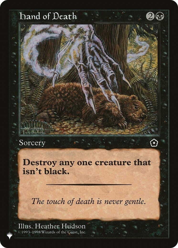 Hand of Death [LIST] - MTG Single