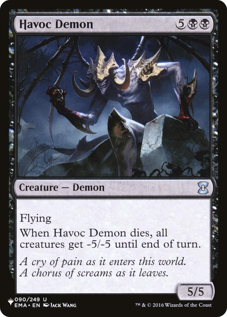 Havoc Demon (90) [LIST] - MTG Single