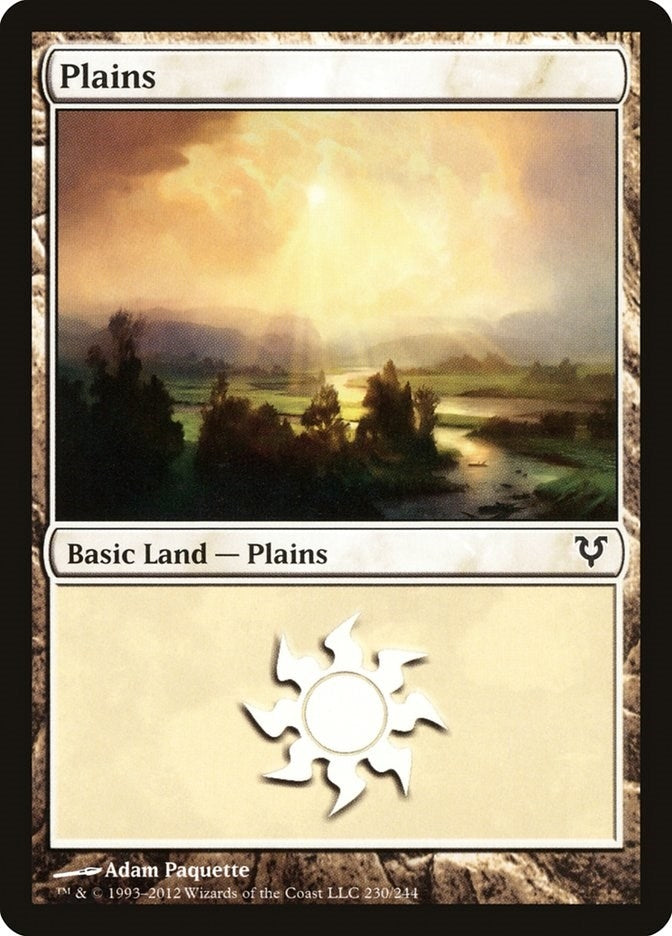 Plains (230) (230) [AVR] - MTG Single