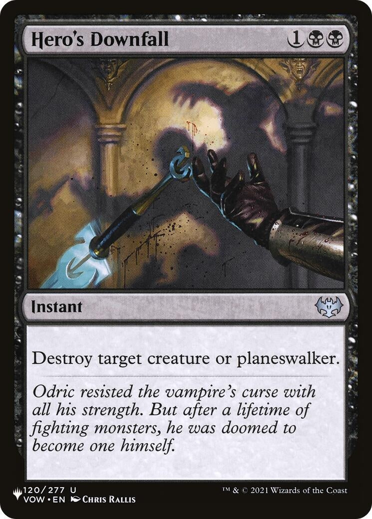 Hero’s Downfall (120) [LIST] - MTG Single