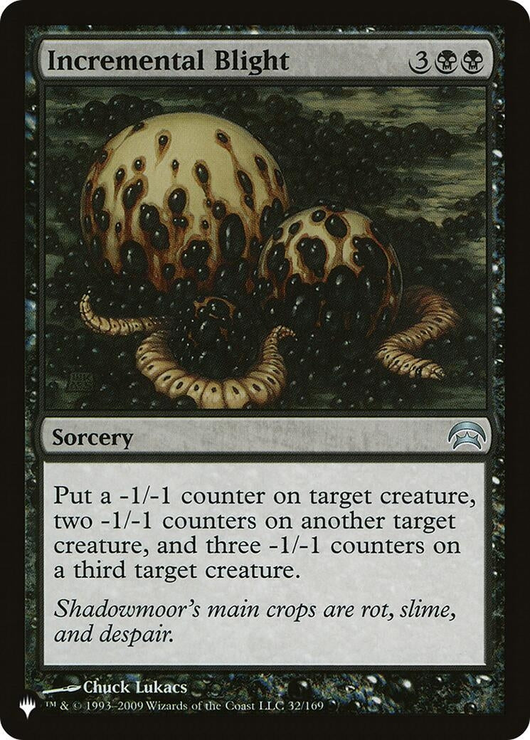 Incremental Blight (32) [LIST] - MTG Single
