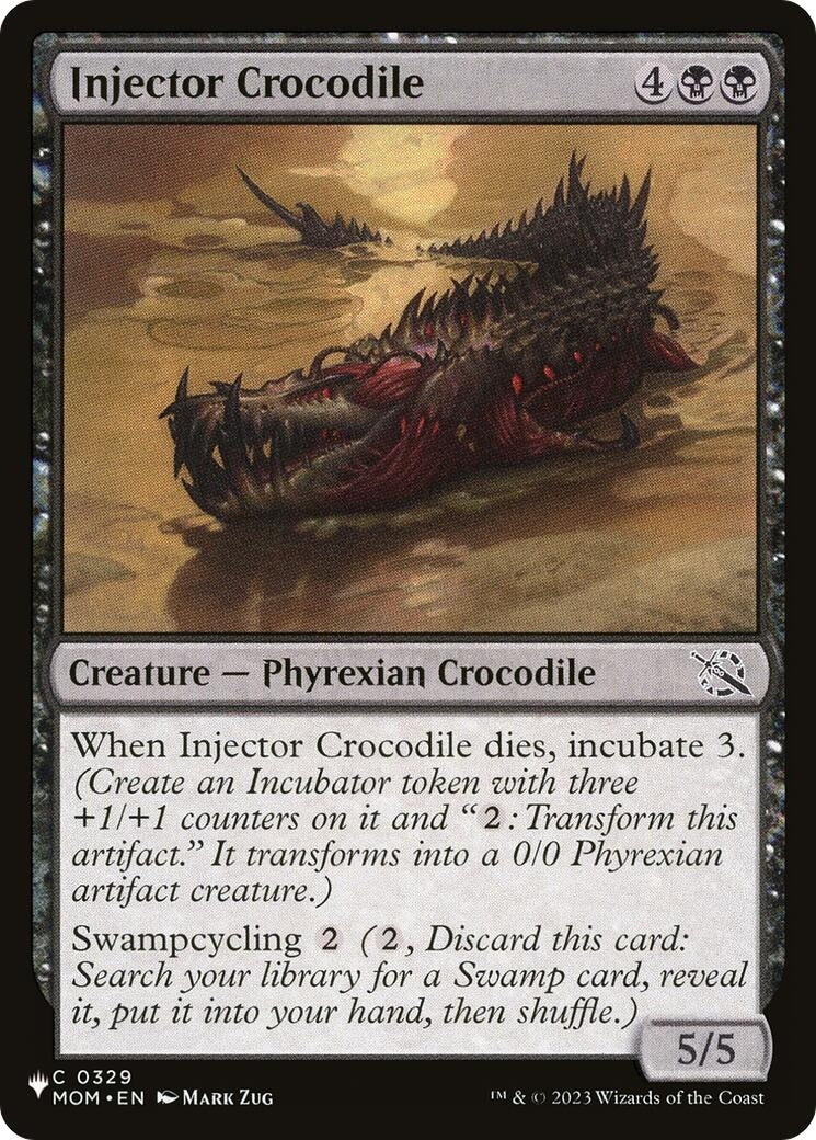 Injector Crocodile (329) [LIST] - MTG Single