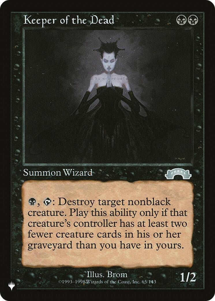 Keeper of the Dead (65) [LIST] - MTG Single