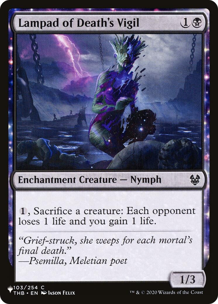 Lampad of Death’s Vigil (103) [LIST] - MTG Single