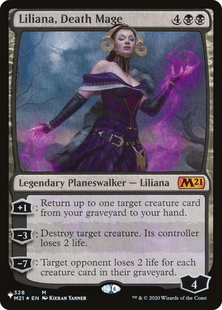 Liliana Death Mage (328) [LIST] - MTG Single