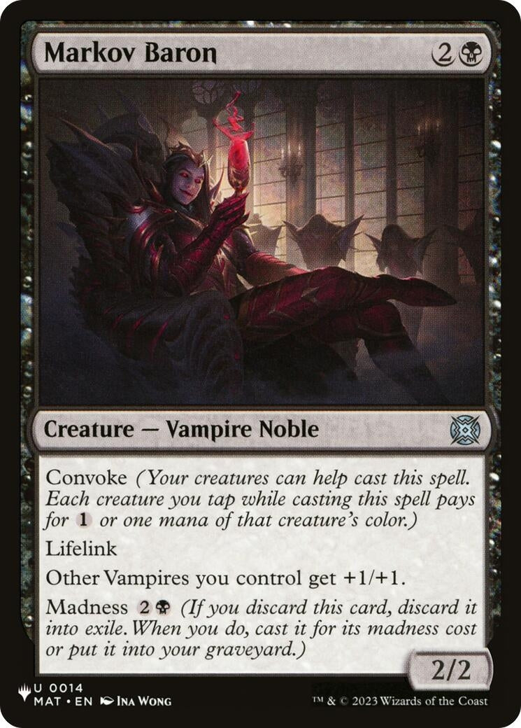 Markov Baron (14) [LIST] - MTG Single