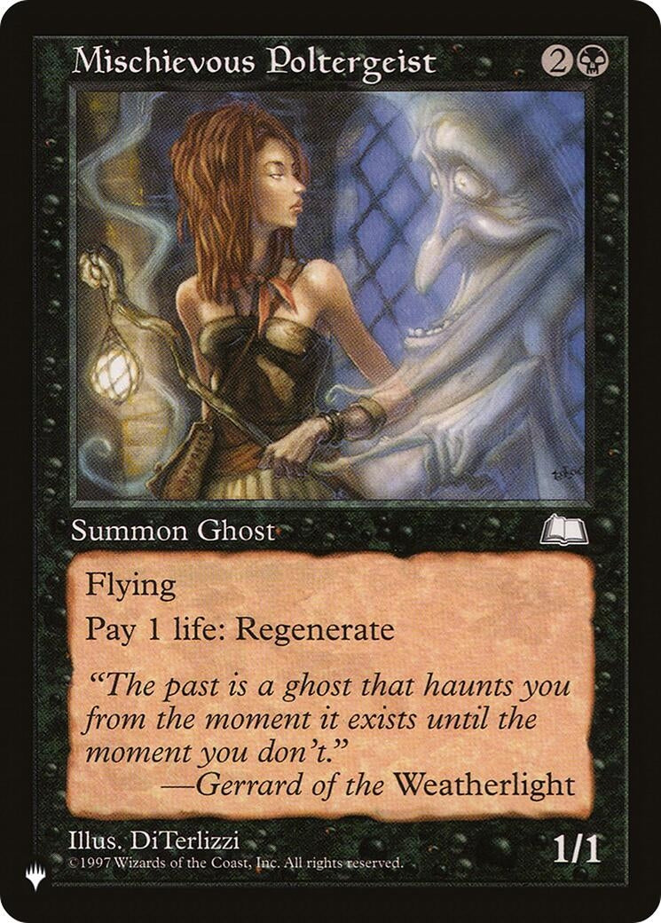 Mischievous Poltergeist [LIST] - MTG Single