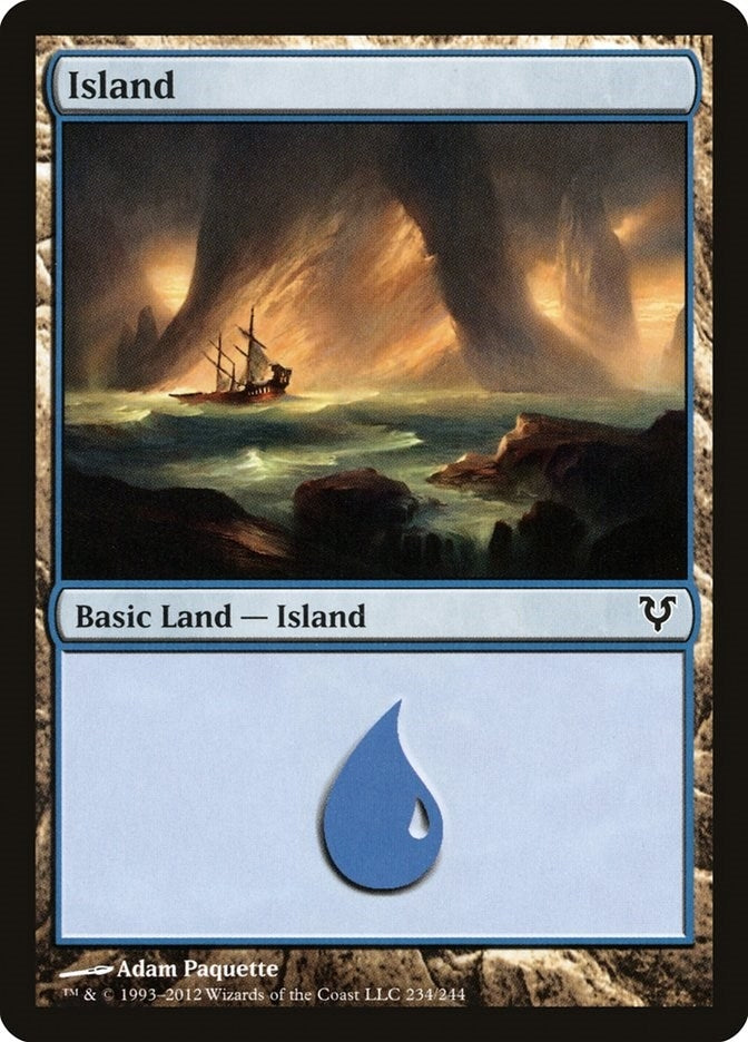 Island (234) (234) [AVR] - MTG Single