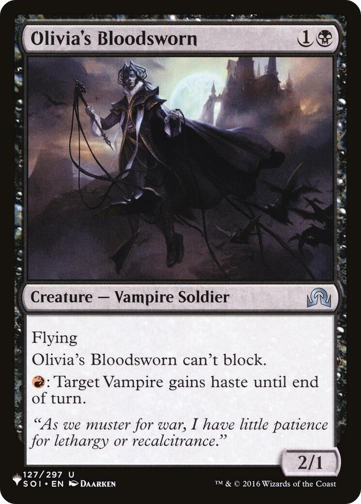 Olivia’s Bloodsworn (127) [LIST] - MTG Single