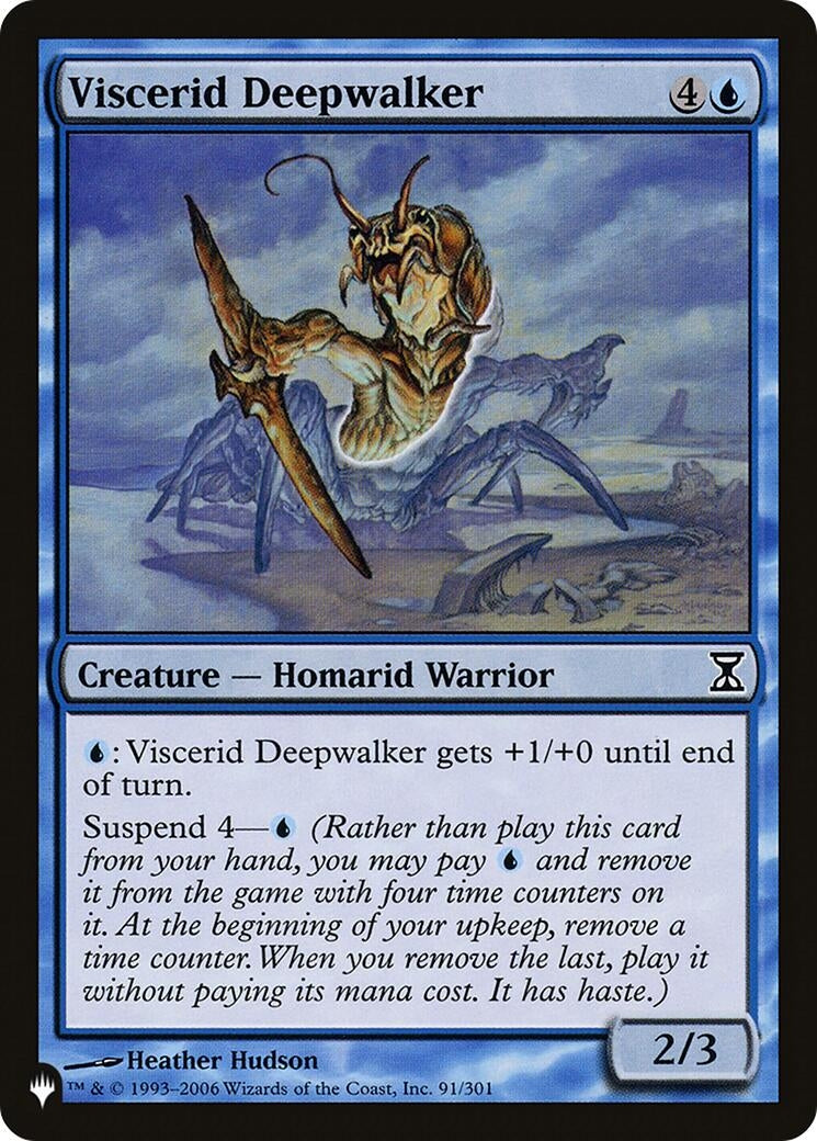 Viscerid Deepwalker (91) [LIST] - MTG Single