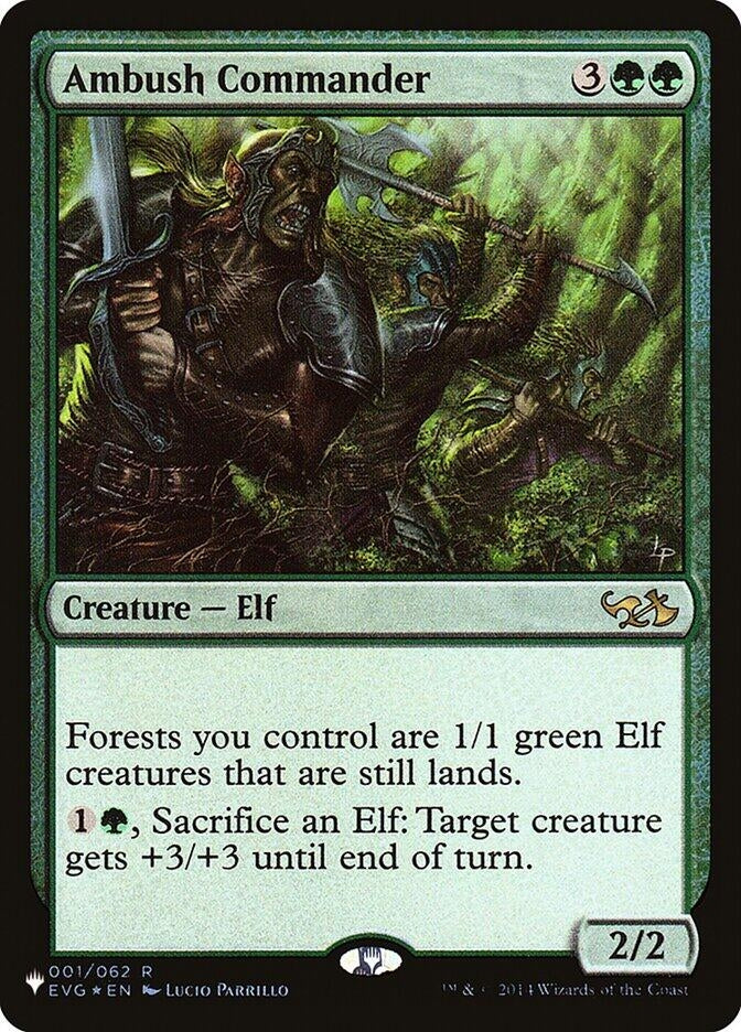 Ambush Commander (1) [LIST] - MTG Single