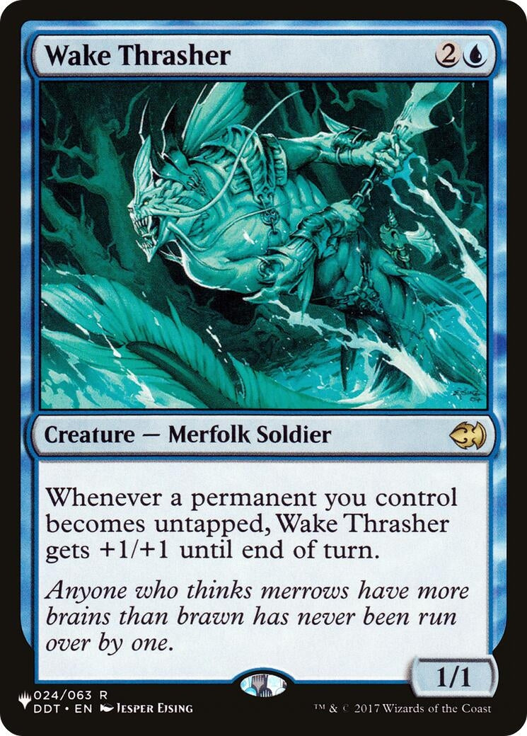 Wake Thrasher (24) [LIST] - MTG Single