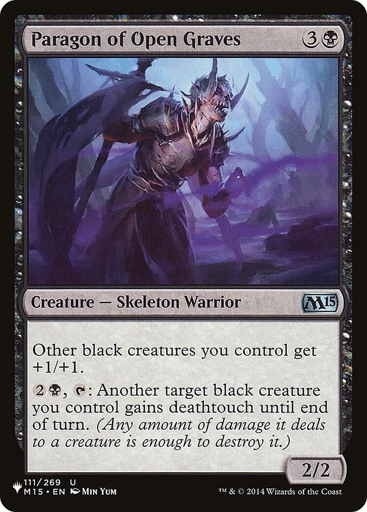 Paragon of Open Graves (111) [LIST] - MTG Single
