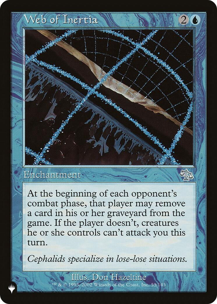 Web of Inertia (53) [LIST] - MTG Single