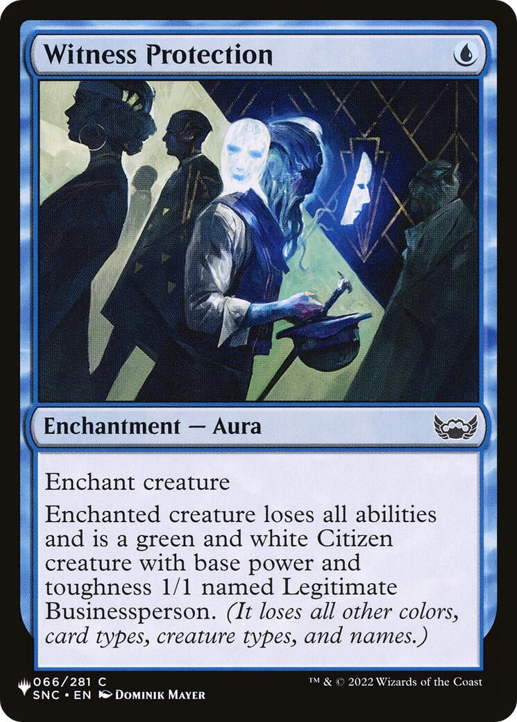 Witness Protection (66) [LIST] - MTG Single