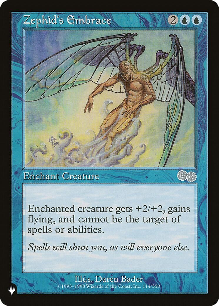 Zephid’s Embrace (114) [LIST] - MTG Single